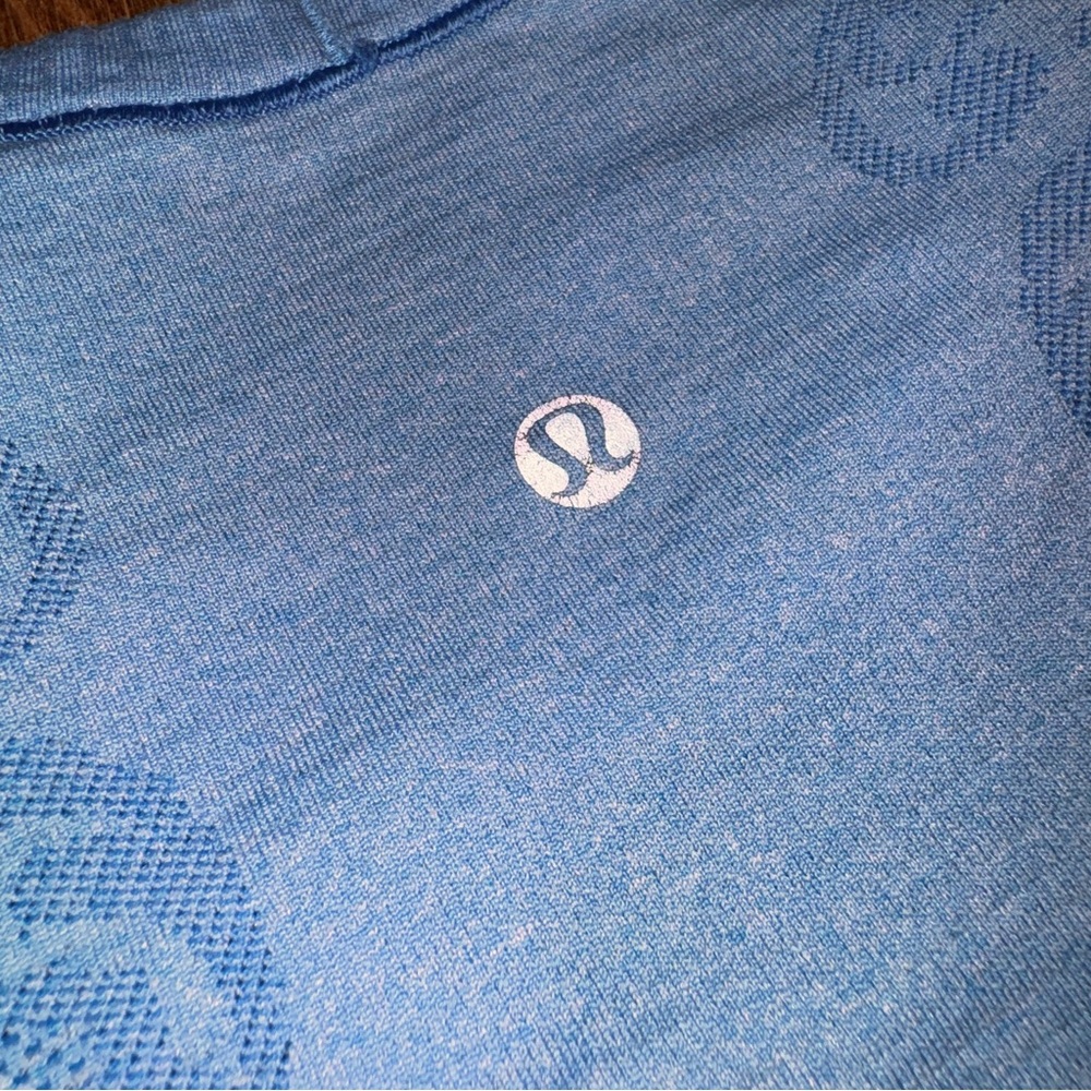 lululemon athletica Blue Short Sleeve Tee - Picture 11 of 12